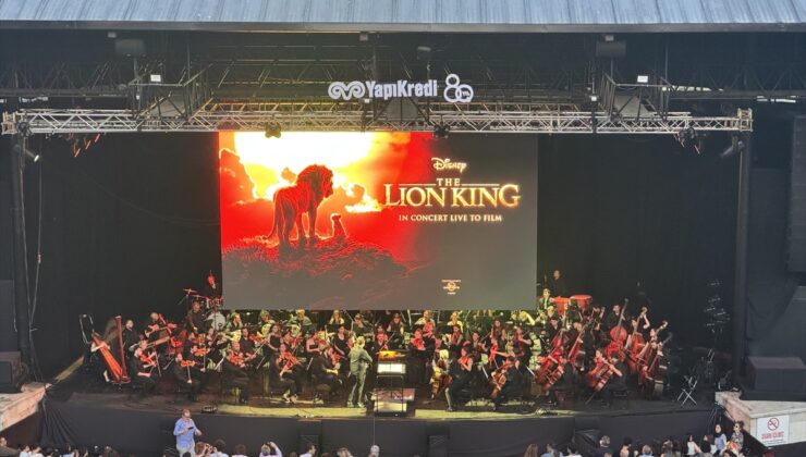 İstanbul Film Orkestrası “The Lion King” filmine eşlik etti