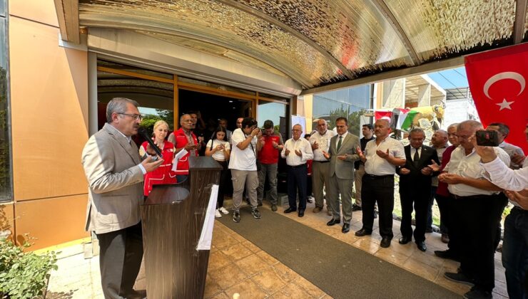 Muğlalı arıcıların topladığı ballar Gazze’ye gönderildi