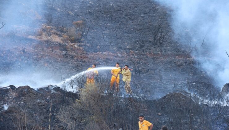 GÜNCELLEME – Muğla'nın Marmaris ilçesinde çıkan orman yangını söndürüldü