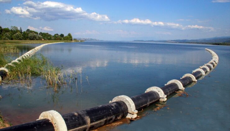 Sapanca Gölü’nden Yuvacık Barajı’na su takviyesi