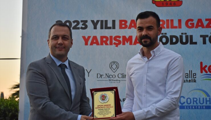 Trabzon’da “2023 Yılı Başarılı Gazeteciler Yarışması” ödül töreni düzenlendi