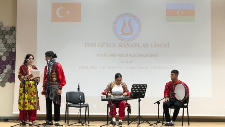Türk ve Azerbaycanlı öğrenciler “Bir Millet İki Başkent” projesi kapsamında Bakü’de bir araya geldi