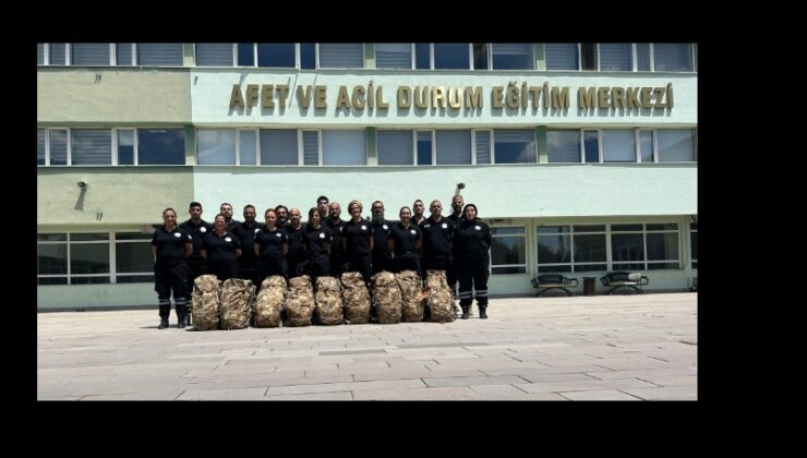 KKTC DAAK AFAD eğitimine katılmak üzere Ankara’da
