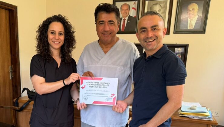 KTTB’den Cengiz Topel Hastanesi’ne pediatrik pulse oksimetre ve tansiyon aleti bağışı
