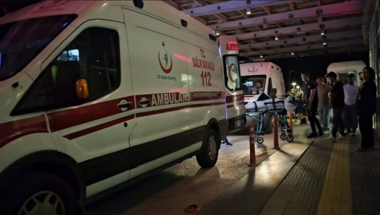 Çorum’da devrilen hafif ticari araçtaki 7 kişi yaralandı