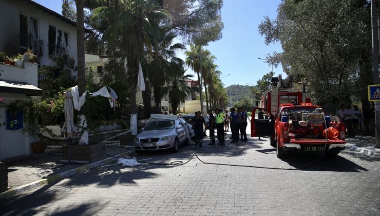 Fethiye’de mutfak tüpünün patlaması sonucu 1 kişi ağır yaralandı
