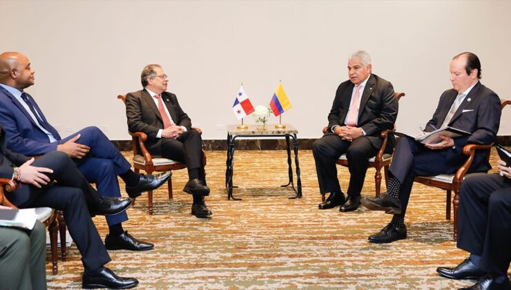 Kolombiya Cumhurbaşkanı Petro ve Panama Devlet Başkanı Mulino, Darien Boşluğu’nu görüştü