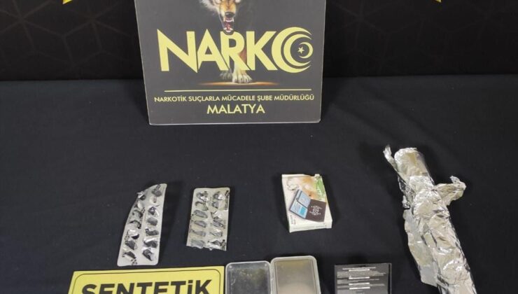 Malatya’da uyuşturucu operasyonunda 5 zanlı tutuklandı