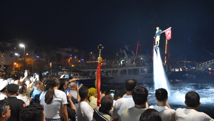 Marmaris’te 15 Temmuz Demokrasi ve Milli Birlik Günü etkinlikleri düzenlendi