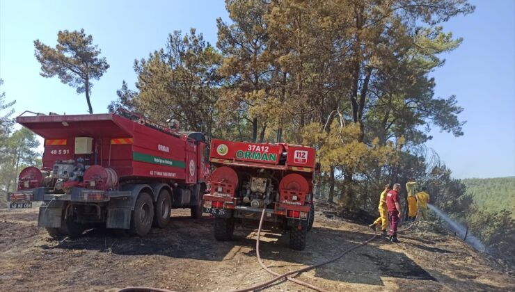 GÜNCELLEME – Muğla'nın Milas ilçesinde çıkan orman yangını kontrol altında