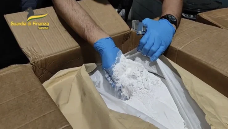 İtalya’da 6 tondan fazla uyuşturucu ham maddesi ele geçirildi