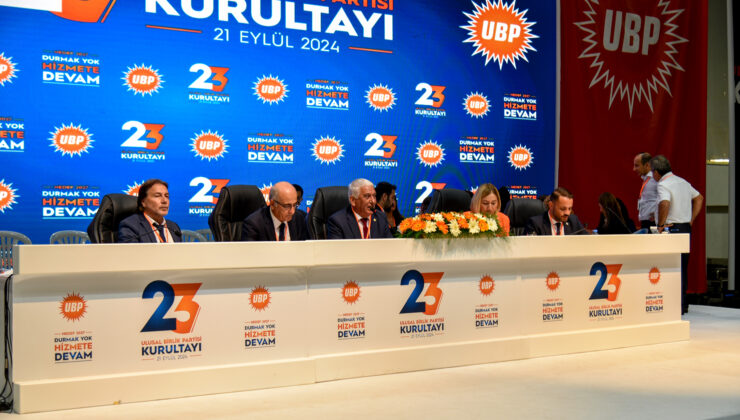 UBP’de 23. Olağan Kurultayı’nda Parti Meclisi’nin belirlenmesi için oy tasnifi başladı