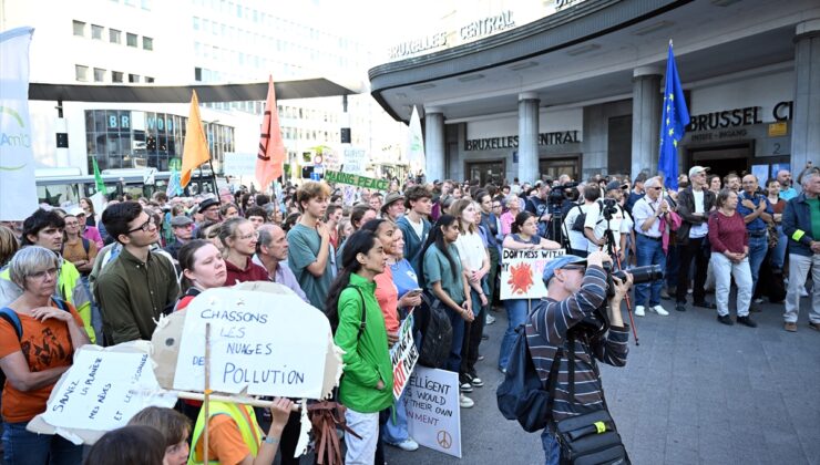 Brüksel’de iklim gösterisi düzenlendi – Haber 1