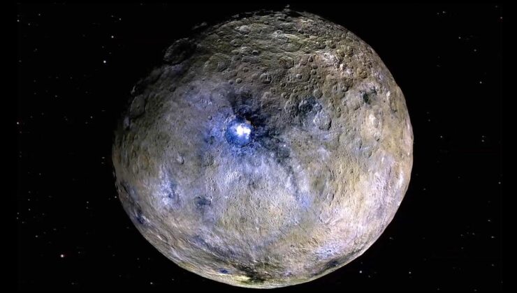 Asteroit Kuşağı’nda Mars ve Jüpiter arasında yer alan cüce gezegen Ceres’te yaşanabilirlik ihtimali