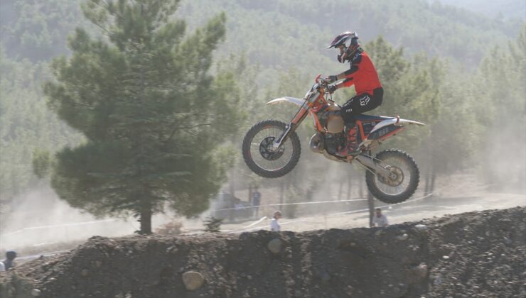 Çorum’da Enduro Motosiklet Yarışları yapıldı