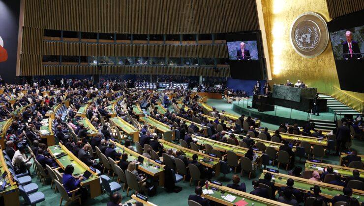 Cumhurbaşkanı Erdoğan: “Son yıllarda Birleşmiş Milletler kuruluş misyonunu ifa etmekte yetersiz kalıyor, giderek işlevsiz, hantal ve atıl bir yapıya dönüşüyor.”