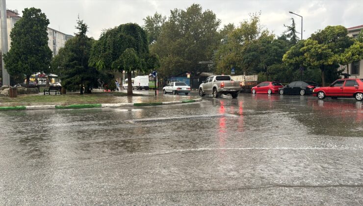 Edirne ve Kırklareli’nde sağanak etkili oldu