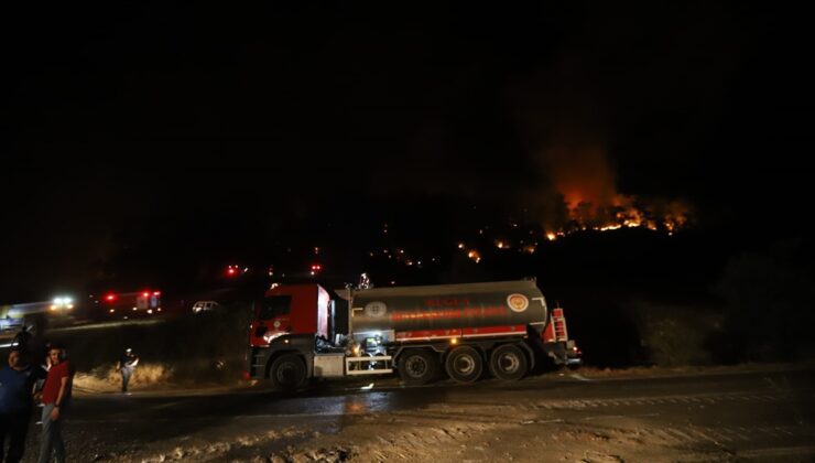 GÜNCELLEME – 4 – Muğla’da çıkan orman yangınına müdahale ediliyor