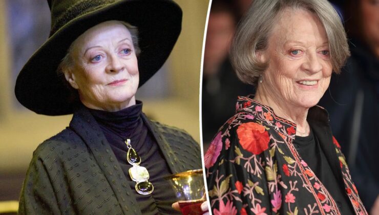 Harry Potter serisinde Profesör McGonagall’ı canlandıran Maggie Smith hayatını kaybetti