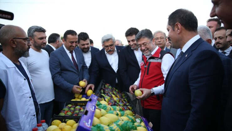 Tarım ve Orman Bakanı İbrahim Yumaklı, Hatay’da narenciye hasadına katıldı