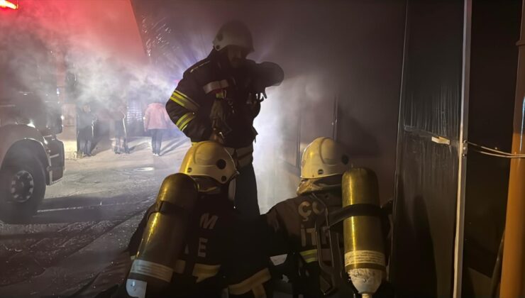 Çorum'da ekmek fırınında çıkan yangın söndürüldü