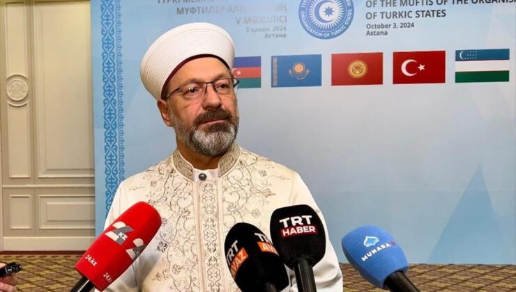 Diyanet İşleri Başkanı Erbaş’tan Filistin mesajı: