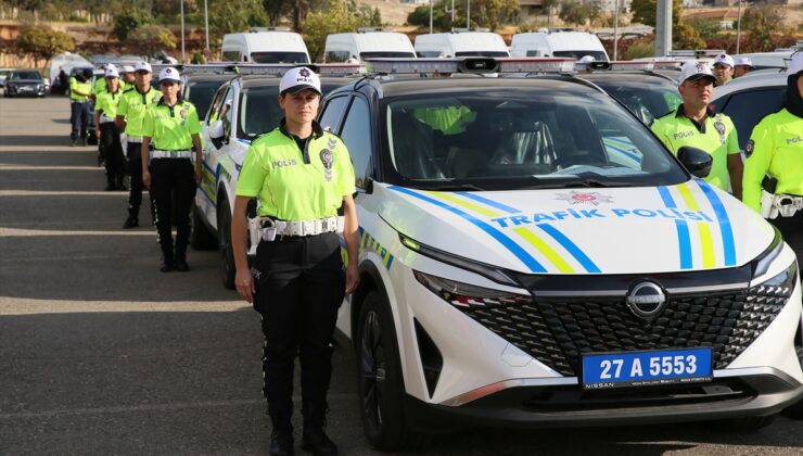 Gaziantep’te emniyet ve jandarma teşkilatının filosuna 249 araç eklendi