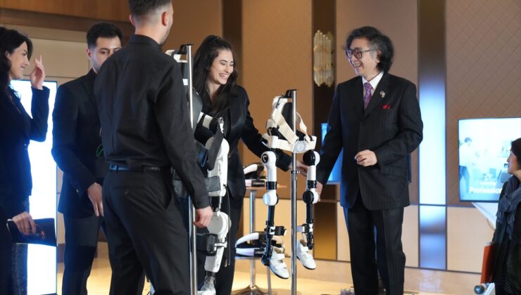 Japon şirketin giyilebilir robot teknolojisi Türkiye’de tanıtıldı