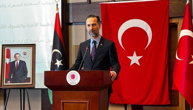 Libya’da Türkiye Cumhuriyeti’nin 101. yılı münasebetiyle resepsiyon düzenlendi