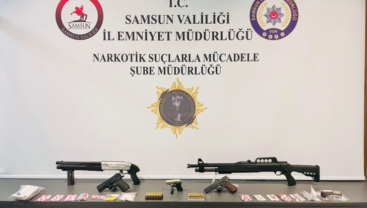 Samsun’da düzenlenen uyuşturucu operasyonunda 17 şüpheli yakalandı