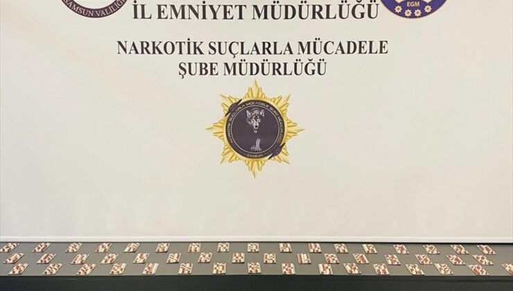 Samsun’da uyuşturucu oparasyonunda 2 kişi gözaltına alındı