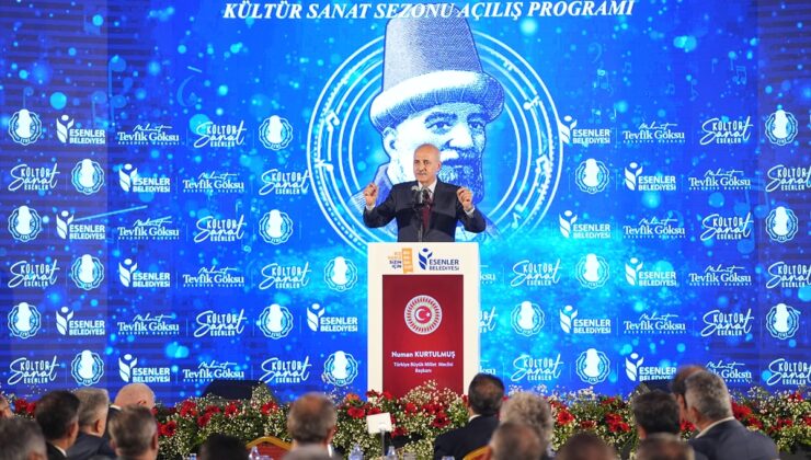 TBMM Başkanı Kurtulmuş, Buhurizade Mustafa Itri 2024-2025 Kültür Sanat Sezonu açılışında konuştu: