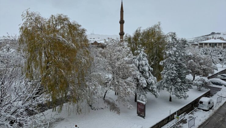 Aksaray'da kar yağışı