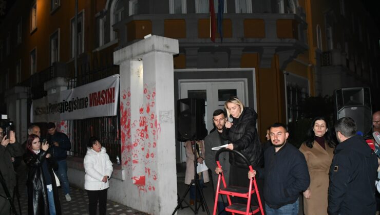 Arnavutluk’ta akran şiddetine karşı protesto düzenlendi