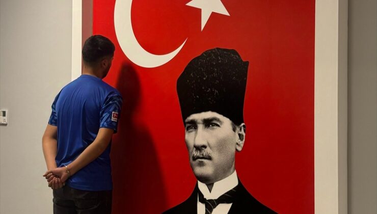 Atatürk görseline basan yabancı uyruklu zanlı tutuklandı