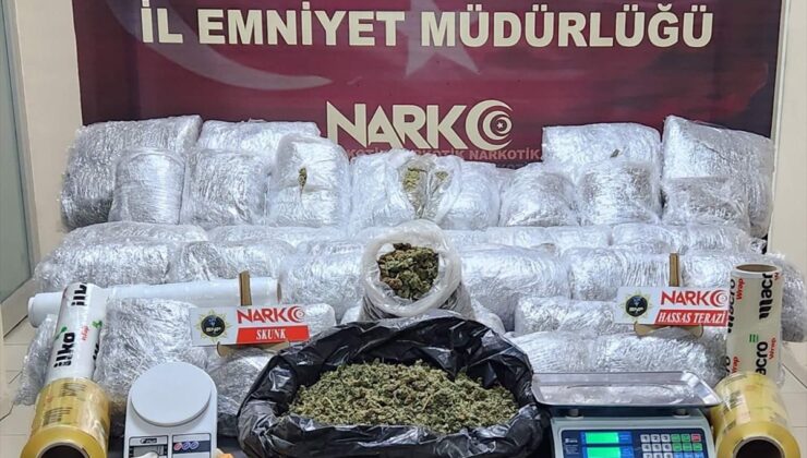 Batman'da 52 kilo 700 gram skunk ele geçirildi