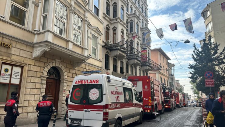 Beyoğlu’nda iş hanının asansörünü tamir ederken altında kalan kişi öldü