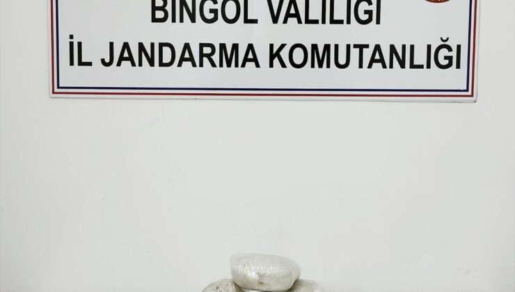 Bingöl’de 19 kilo 930 gram esrar ele geçirildi