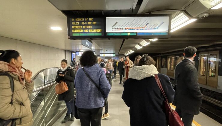 Brüksel metrosunda ceset bulundu, trafik ciddi ölçüde aksadı