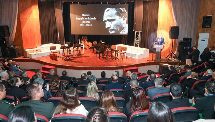 Büyük Önder Atatürk ebediyete intikalinin 86. yılında KKTC’de anıldı