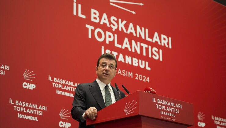 CHP Genel Başkanı Özel, partisinin il başkanları toplantısında konuştu: