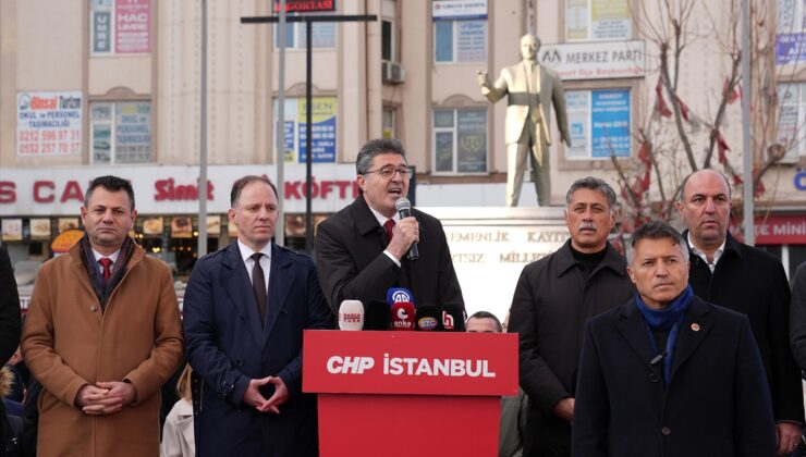 CHP’lilerin Esenyurt Belediyesi eylemi devam ediyor