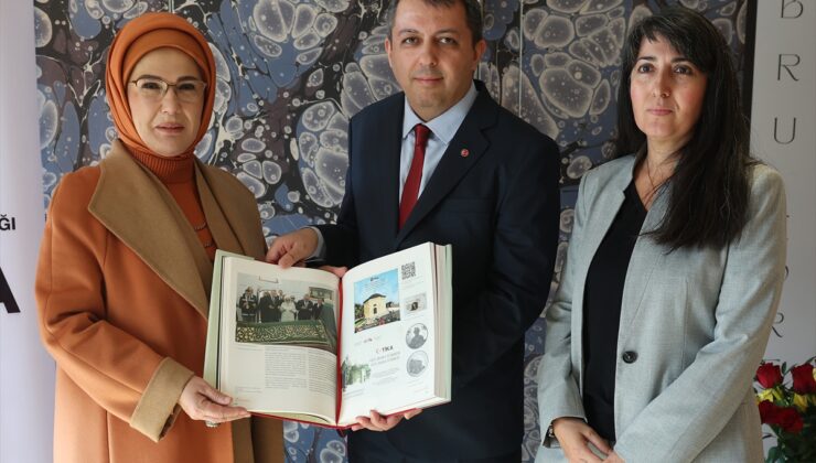 Emine Erdoğan, Budapeşte’de “Gül Baba ve Osmanlı Macaristanı’nda Manevi Miras” kitabının tanıtımına katıldı