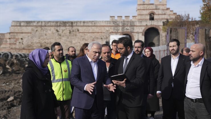 Fatih’te “Topkapı Kaleiçi Meydanı” projesinde çalışmalar başladı