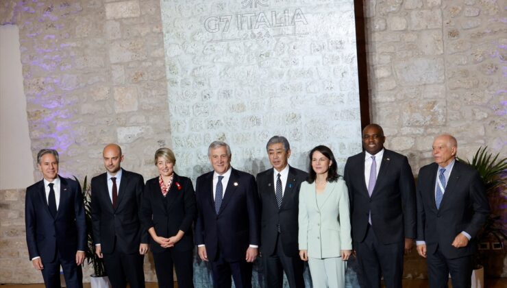 G7 Dışişleri Bakanları, Orta Doğu ve Rusya-Ukrayna Savaşı gündemiyle İtalya’da toplandı