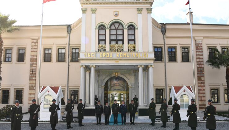 Genelkurmay Başkanı Orgeneral Gürak, Ege Ordusu Komutanlığında denetlemelerde bulundu