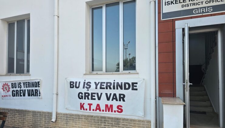 İskele Kaza Tapu Amirliği’nde uyarı grevi