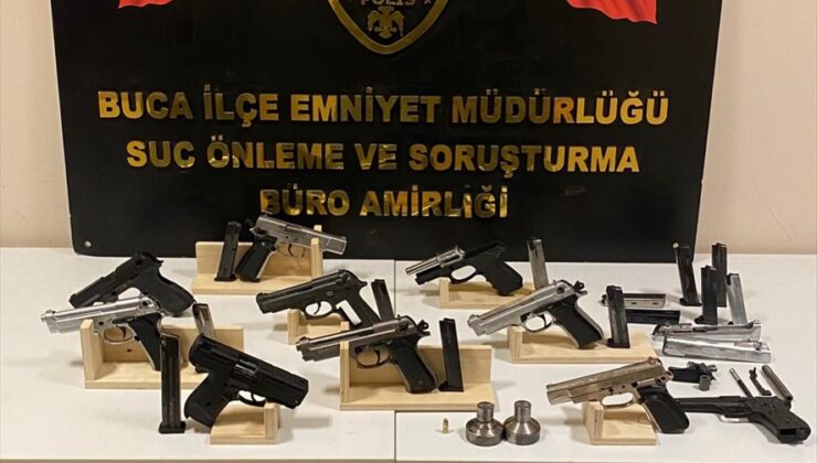 İzmir’de uyuşturucu ve silah ticareti operasyonunda 3 zanlı tutuklandı