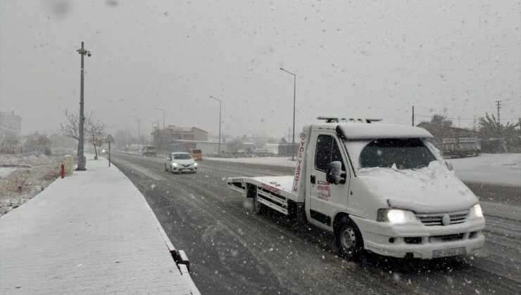 Malatya’da kar yağışı etkili oldu