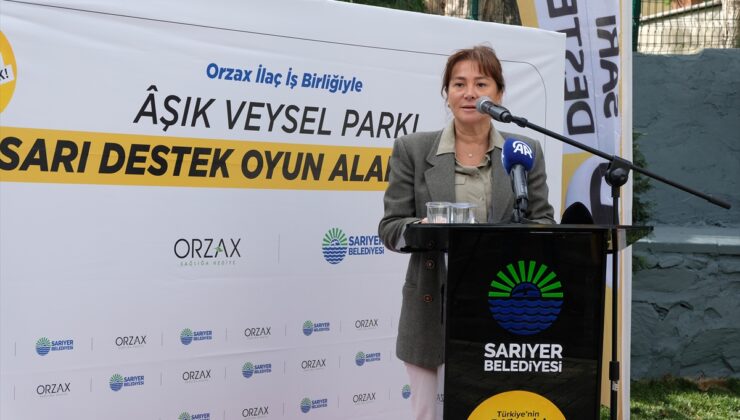 Sarıyer’de çocuk parkına “Sarı Destek Oyun Alanı” yapıldı